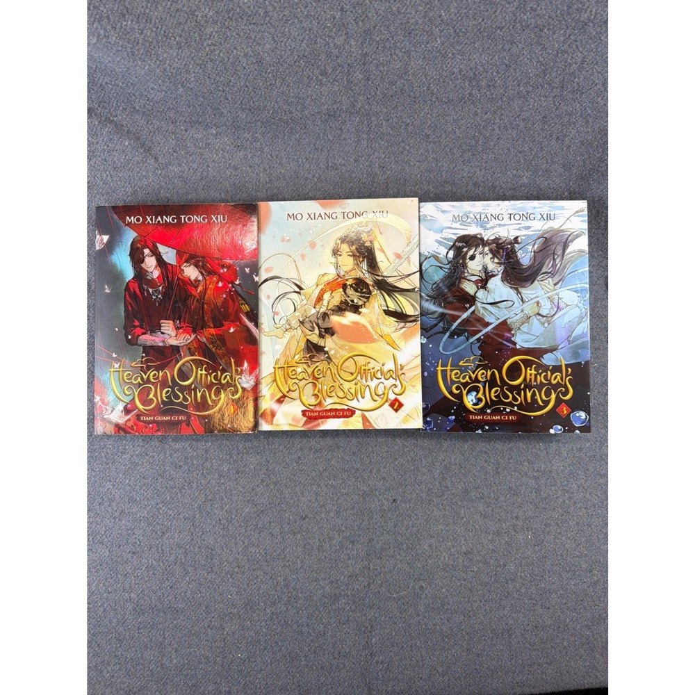 Seven Seas Heaven Official's Blessing Books 1-3 Mo‎ Xiang Tong Xiu Danmei Novel